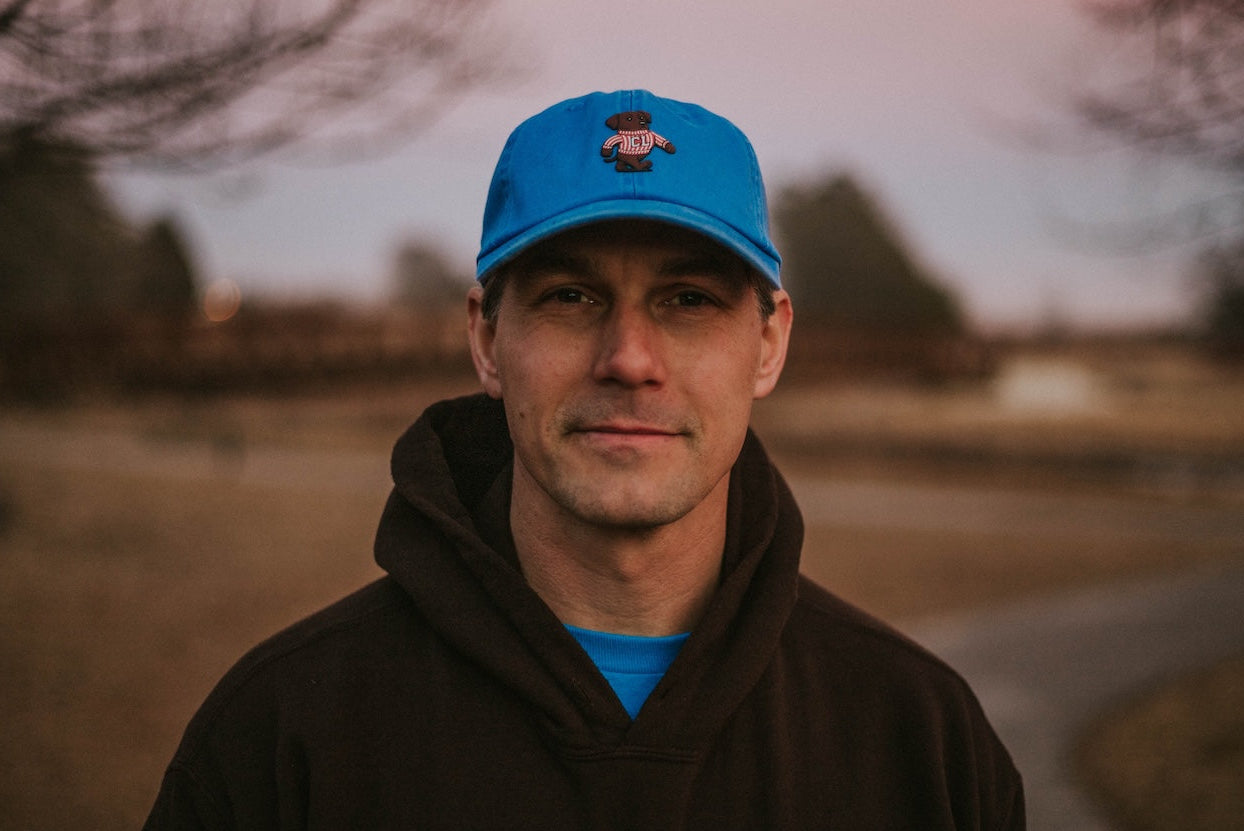 Blue Lucky the Labber Mascot Cap