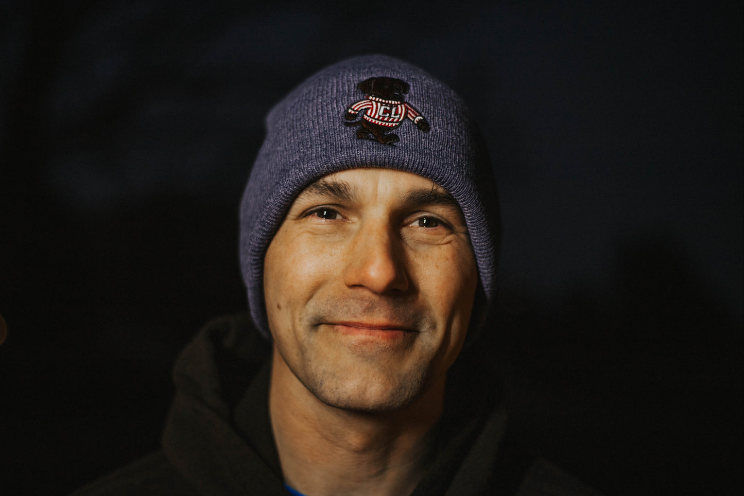 Blue Lucky Beanie