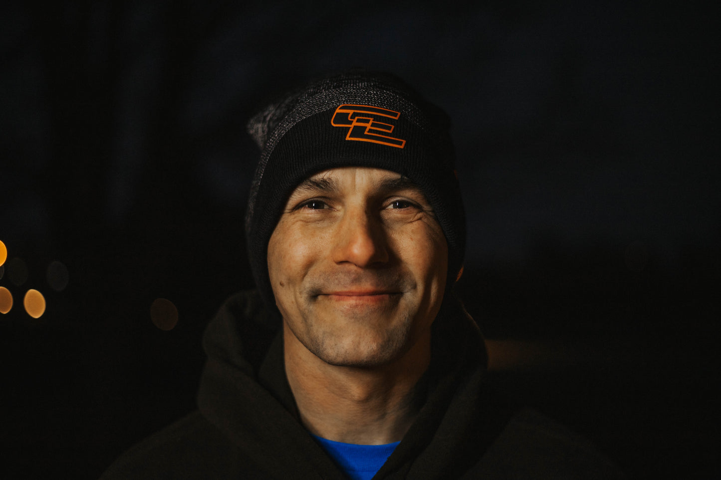 Black Racing Beanie