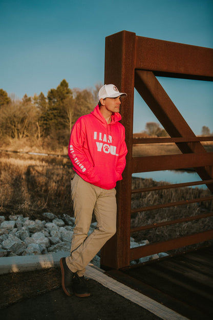 I Lab You Say It Back Hoodie - Pink