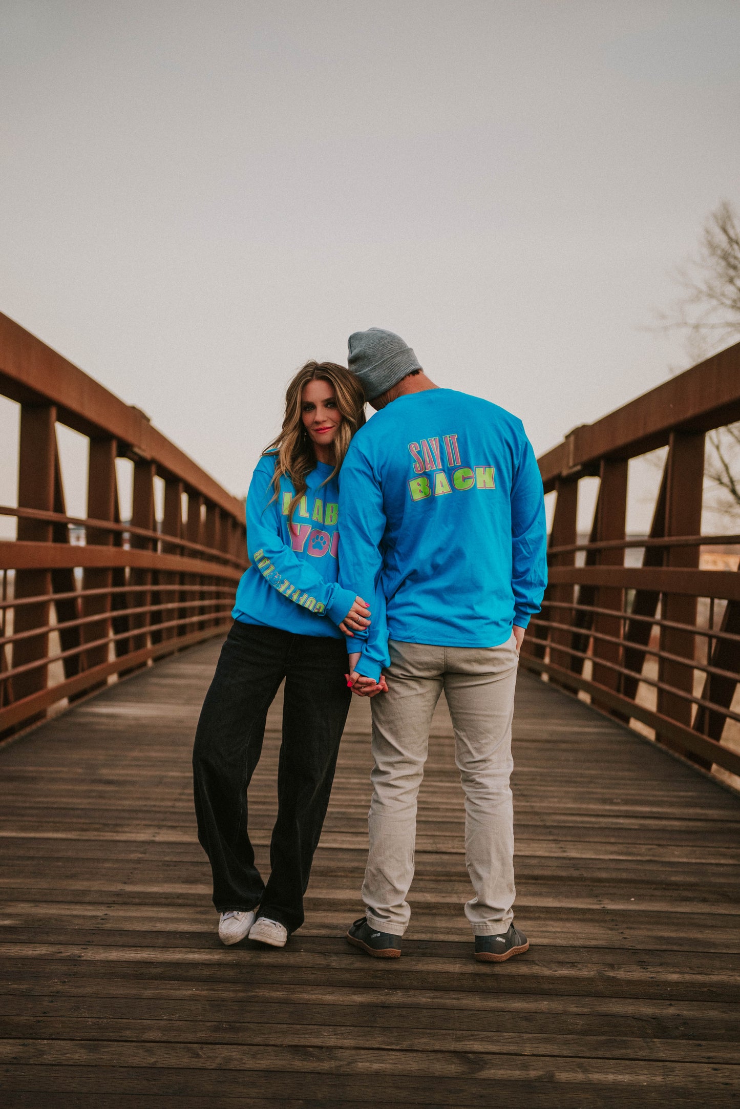 I Lab You Say It Back Long Sleeve Tee - Late 80's Vibes