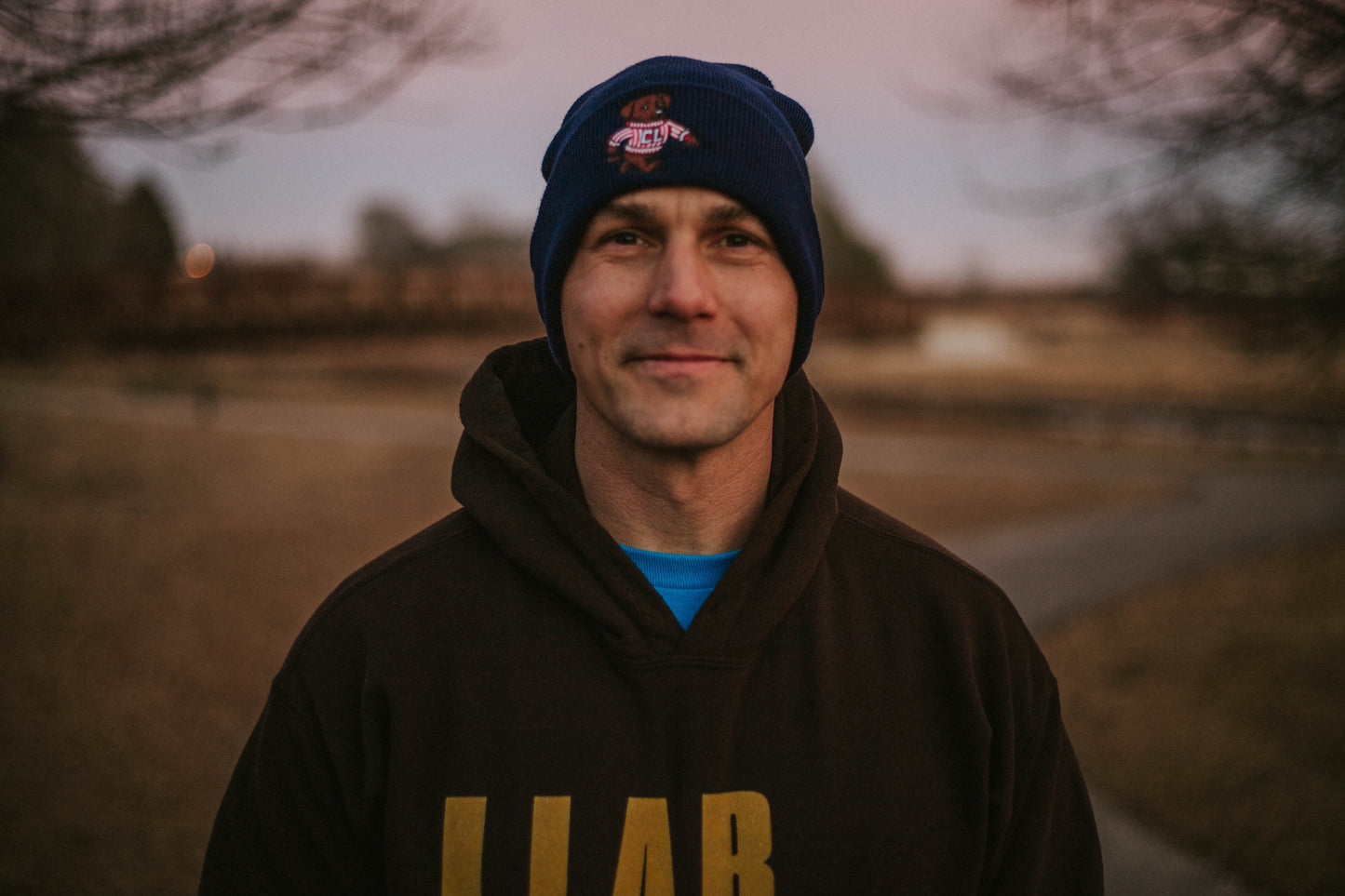 Navy Lucky Beanie