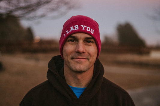 Beanie - I Lab You - Pink