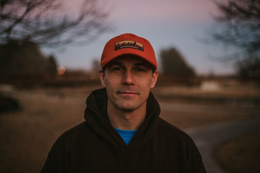 Orange Pawdogonia Dad Cap