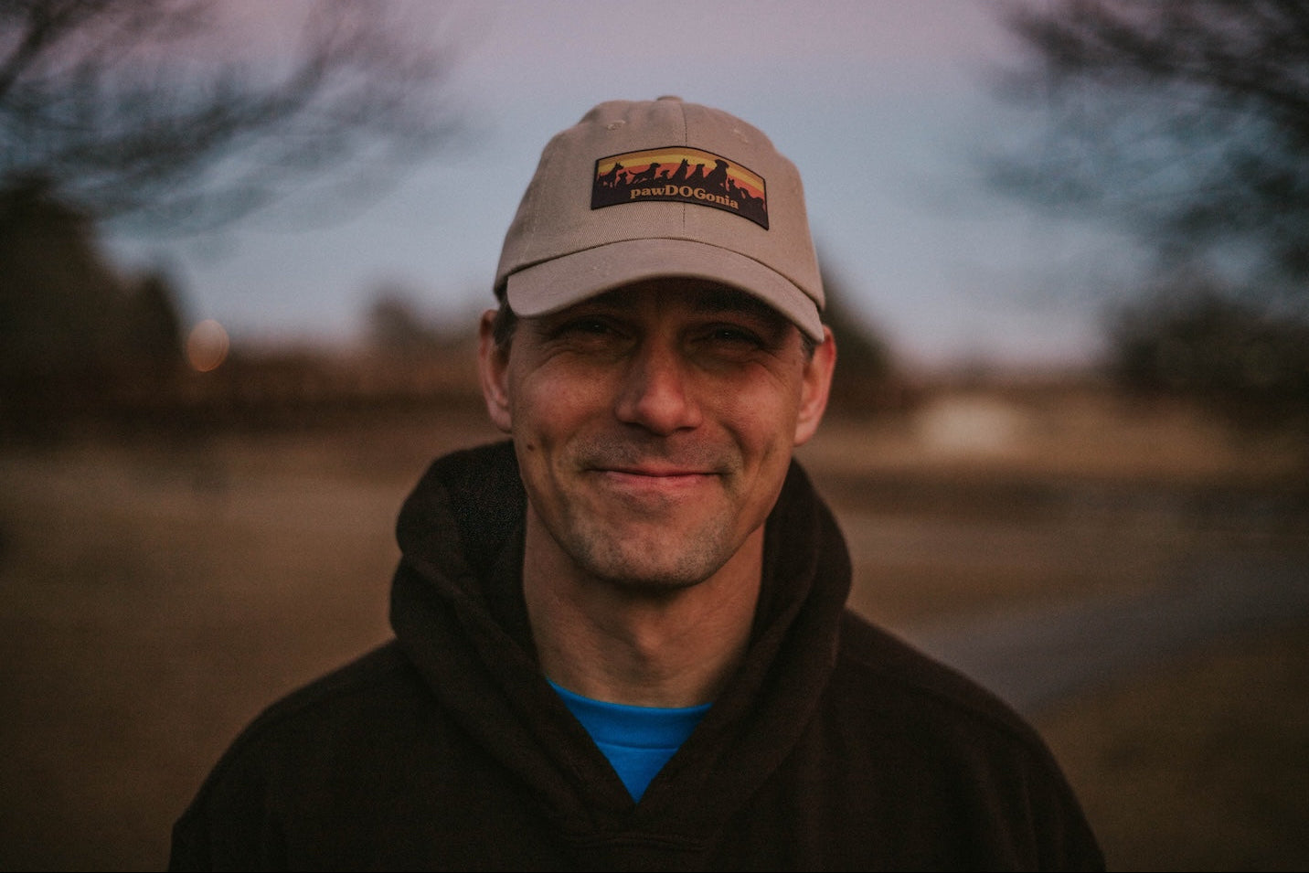 Tan Pawdogonia Dad Cap