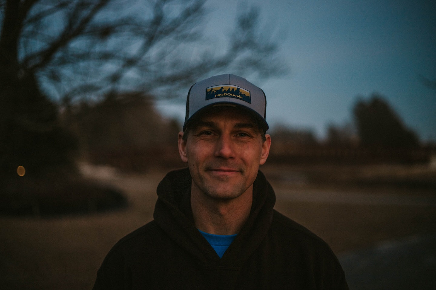 Navy & Yellow Pawdogonia Cap